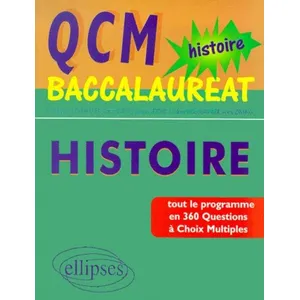 Ellipses Qcm Baccalauréat Histoire pas cher