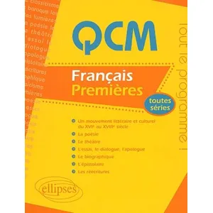 Ellipses Qcm Français 1ère Toutes Séries pas cher