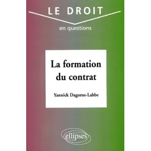 Comparateur de prix : Ellipses La Formation Du Contrat