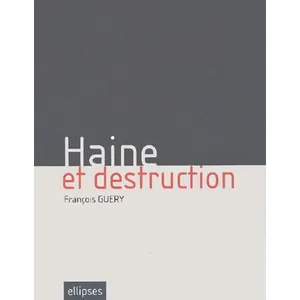 Ellipses Haine et destruction pas cher