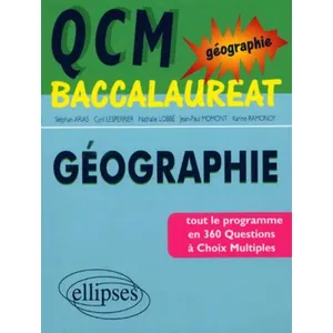 Ellipses Qcm Baccalauréat Géographie pas cher