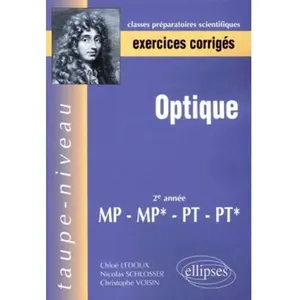 Comparateur de prix : Ellipses Optique Mp, Mp*, Pt, Pt* 2ème Année