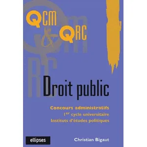 Ellipses Droit Public pas cher