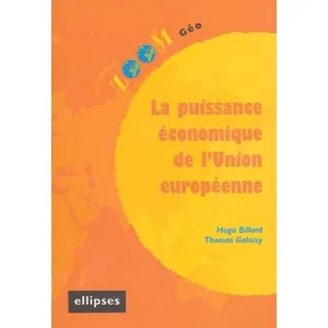 Ellipses La Puissance Économique De L'union Européenne pas cher