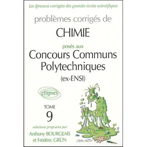 Ellipses Chimie Concours communs polytechniques (CCP) 2002-2003 - Tome... pas cher