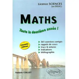 Ellipses Maths Licences Sciences - 2ème Année pas cher