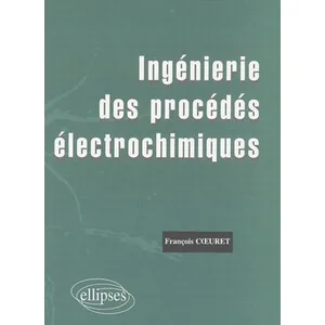 Ellipses Ingénierie des procédés électrochimiques pas cher