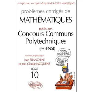 Ellipses Mathématiques Concours communs polytechniques (CCP) 2002-2003... pas cher