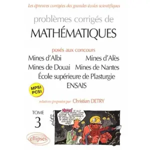 Ellipses Mathématiques Mines d'Albi, Alès, Douai, Nantes, École supéri... pas cher