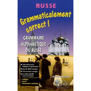 Ellipses Grammaire Russe Alphabétique pas cher