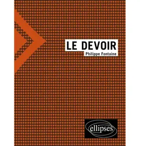 Ellipses Le Devoir pas cher