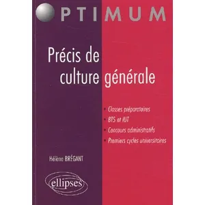 Ellipses Precis De Culture Generale pas cher