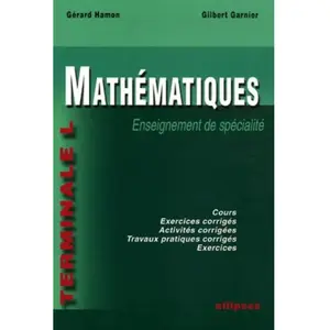 Ellipses Mathématiques Tle L - Enseignement De Spécialité pas cher