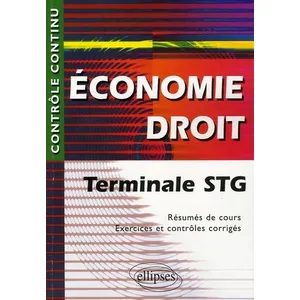 Comparateur de prix : Ellipses Economie Droit Tle Stg