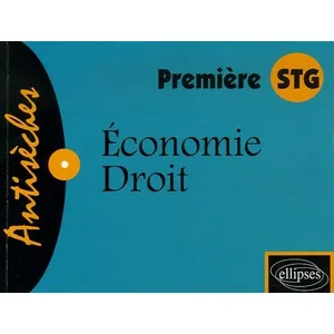 Ellipses Economie-Droit 1e Stg pas cher