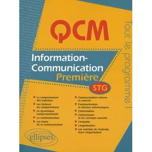 Ellipses Information-Communication 1e Stg pas cher