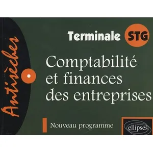 Ellipses Comptabilité Et Finance Des Entreprises Tle Stg pas cher
