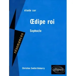 Ellipses Etude Sur Sophocle - Oedipe Roi pas cher