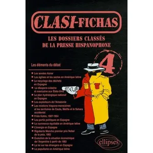 Ellipses Les Dossiers Classés De La Presse Hispanophone - Tome 4, Clasi Fichas pas cher