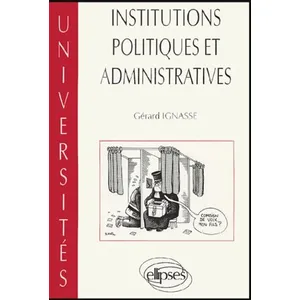Ellipses Institutions politiques et administratives pas cher