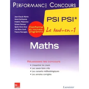 Comparateur de prix : Technique Et Documentation Maths 2e année PSI PSI*