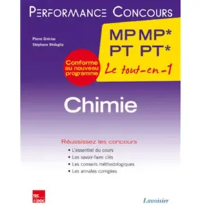 Technique Et Documentation Chimie 2e année MP MP* - PT PT* pas cher