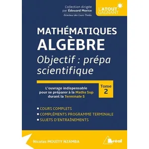 Comparateur de prix : Bréal Mathématiques Analyse - Objectif : Prépa Scientifique Tome 2