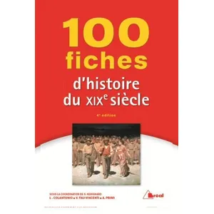 Bréal 100 Fiches D'histoire Du Xixe Siècle pas cher