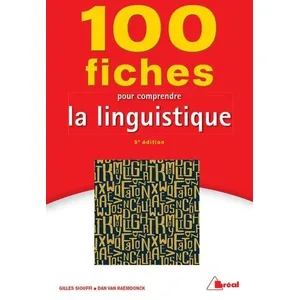 Comparateur de prix : Bréal 100 fiches pour comprendre la linguistique