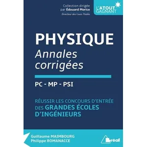 Comparateur de prix : Bréal Physique Pc-Mp-Psi - Annales Corrigées