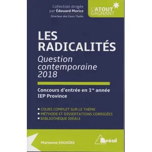 Bréal Radicalités, Thème De Questions Contemporaines Sciences Po - Concours Commun pas cher