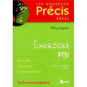 Bréal Physique Ptsi - Exercices pas cher
