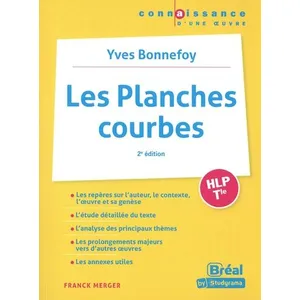 Bréal Les Planches Courbes Hlp Tle - Yves Bonnefoy pas cher