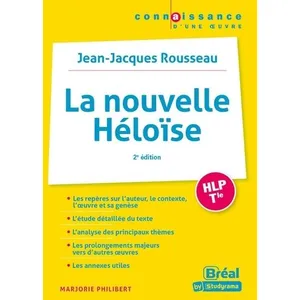 Bréal La Nouvelle Héloïse Hlp Tle - Jean-Jacques Rousseau pas cher