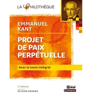 Bréal Projet de paix perpétuelle Kant pas cher