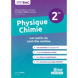 Comparateur de prix : Bréal Physique-Chimie 2de - Les Outils Du Contrôle Continu