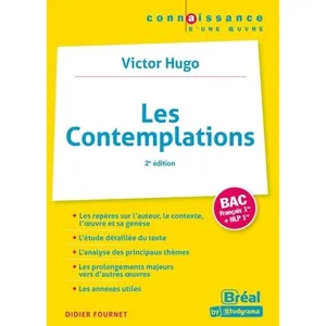 Bréal Les Contemplations Bac Français 1re + Hlp 1re - Victor Hugo pas cher