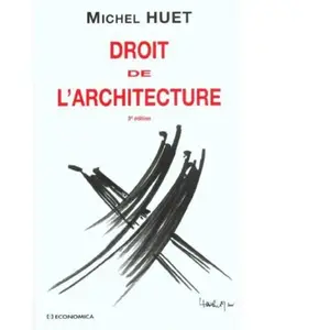 Economica Droit de l'architecture pas cher