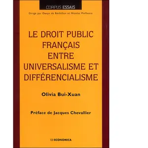 Economica Le droit public français pas cher