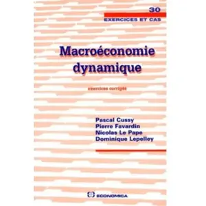 Economica Macroéconomie dynamique pas cher