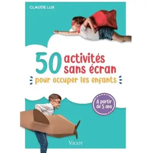 Vigot 50 activités sans écran pour occuper les enfants pas cher