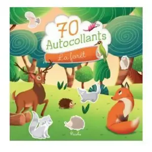 Piccolia 70 autocollants la forêt pas cher