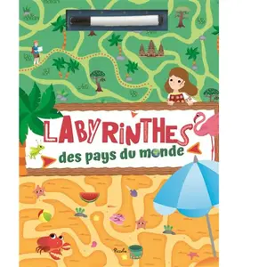 Piccolia Labyrinthes des pays du monde pas cher