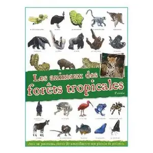 Les Animaux Des Forêts Tropicales - Avec Un Panorama, Plus De 80 Autocollants Et Une Planche De Pochoirs