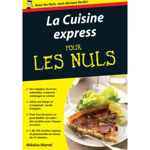 ISBN First La Cuisine Express Pour Les Nuls pas cher
