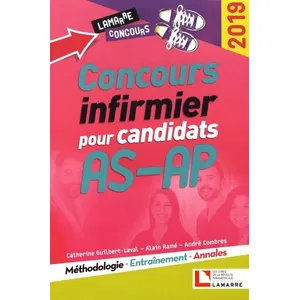 Comparateur de prix : Lamarre Concours Infirmier Pour Candidats As-Ap