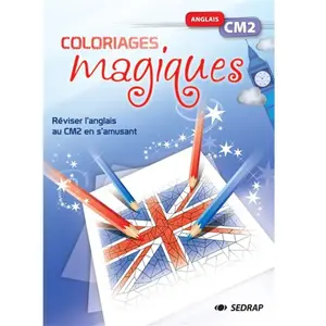 Sedrap Eds Anglais Cm2 Coloriages Magiques pas cher