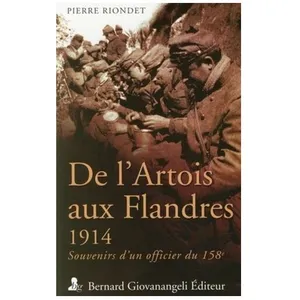 De L'artois Aux Flandres - Souvenirs D'un Officier Au 158e R.I pas cher
