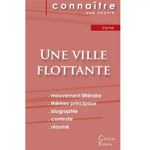 Du Cenacle Editions Une Ville Flottante - Fiche De Lecture pas cher