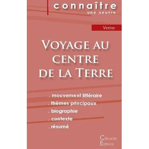 Du Cenacle Editions Voyage Au Centre De La Terre - Fiche De Lecture pas cher